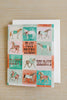 Horse Holiday Card, Hay There A2 Greeting Card