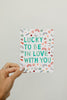 Lucky in Love Greeting Card