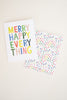 Merry Happy Everything Card