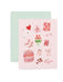 Rosy and Cozy Card