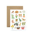 Spring Garden Favorites Greeting Card