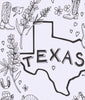 Texas Donation Coloring Page