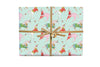 Unicorn Ski Adventure Gift Wrap