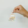 Wildflower Ski Chair lift Sticker