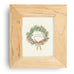 Merry Christmas Wreath Print