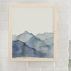 Blue Mountain Art Print