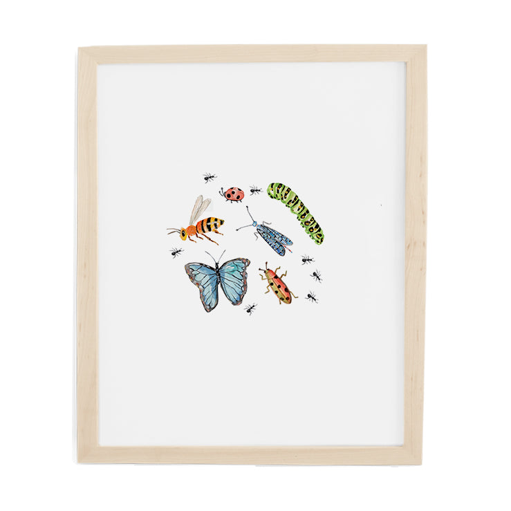 Insects Art Print