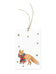 Christmas Party Fox Gift Tag Set