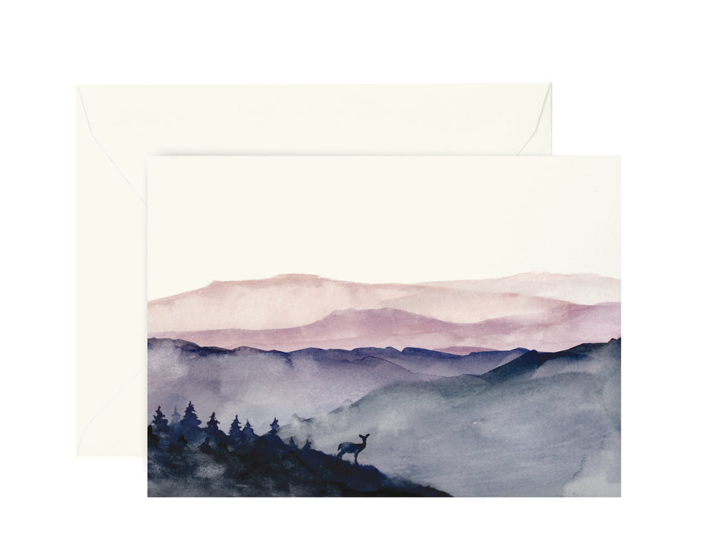 Purple Mountain Majesty Card