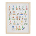 ABC Camping Art Print