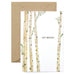 Birch Anniversary Card