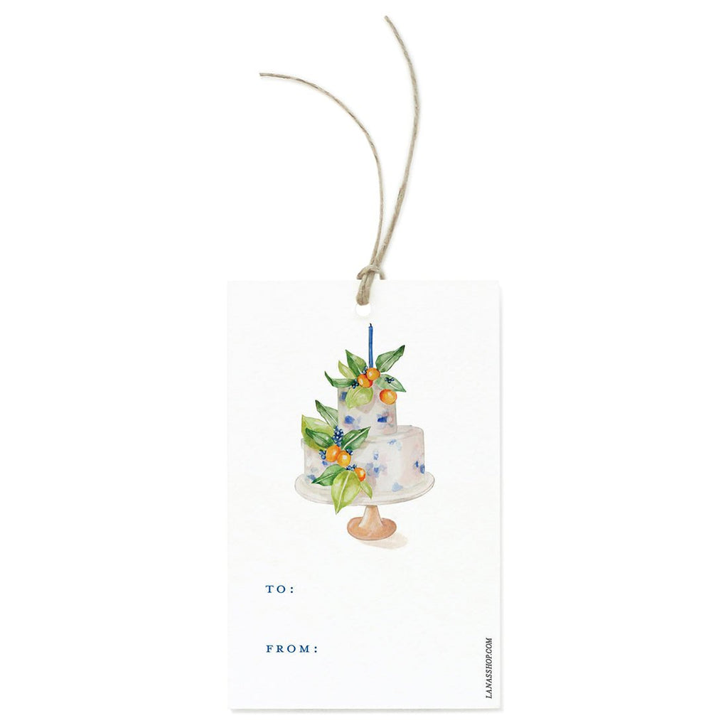 Birthday Cake Gift Tag Set