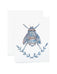 Bloomy Bee Greeting Card