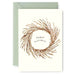 Branch Wreath Card