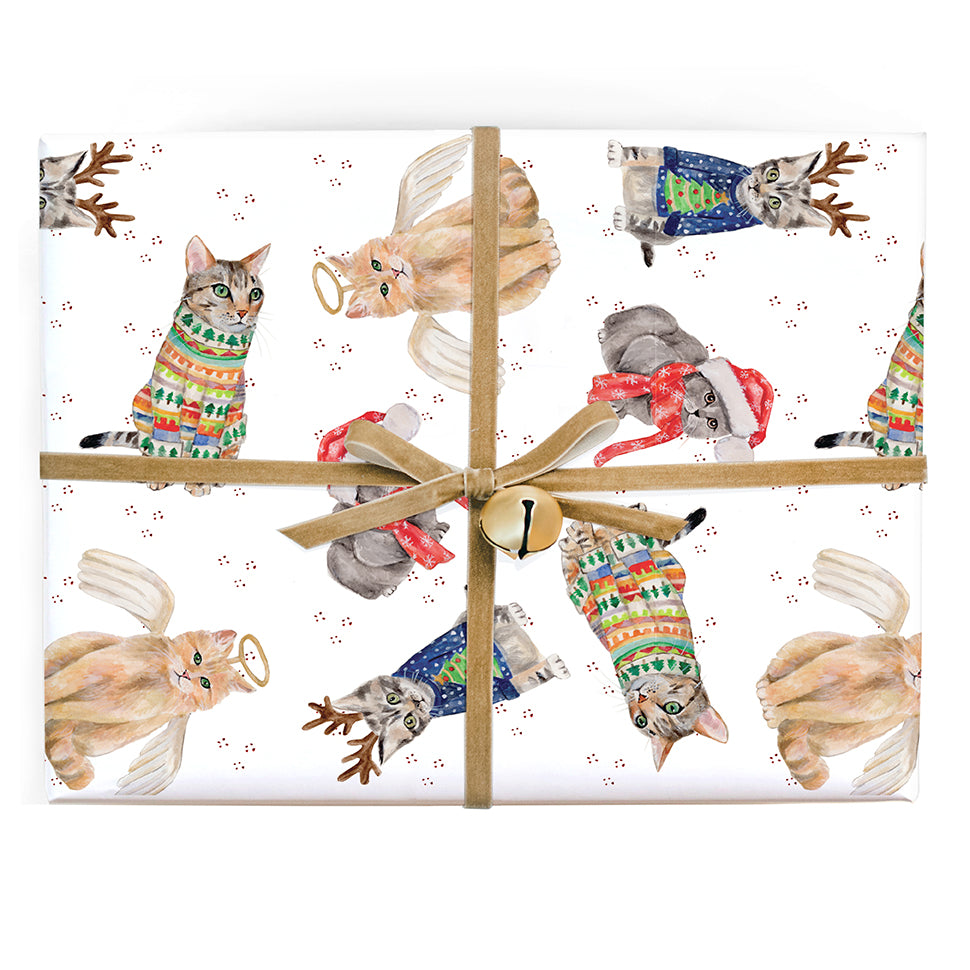 Cats Holiday Gift Wrap