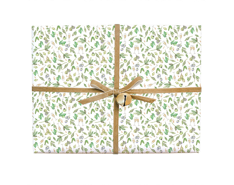Mistletoe Gold Wrapping Roll | Rifle Paper Co.