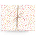 Coral Polkadots Gift Wrap