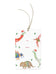 Festive Dinosaur Gift Tag Set