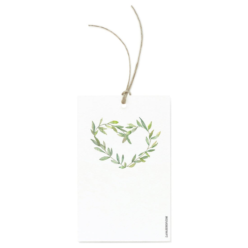 Garland Wreath Gift Tag Set
