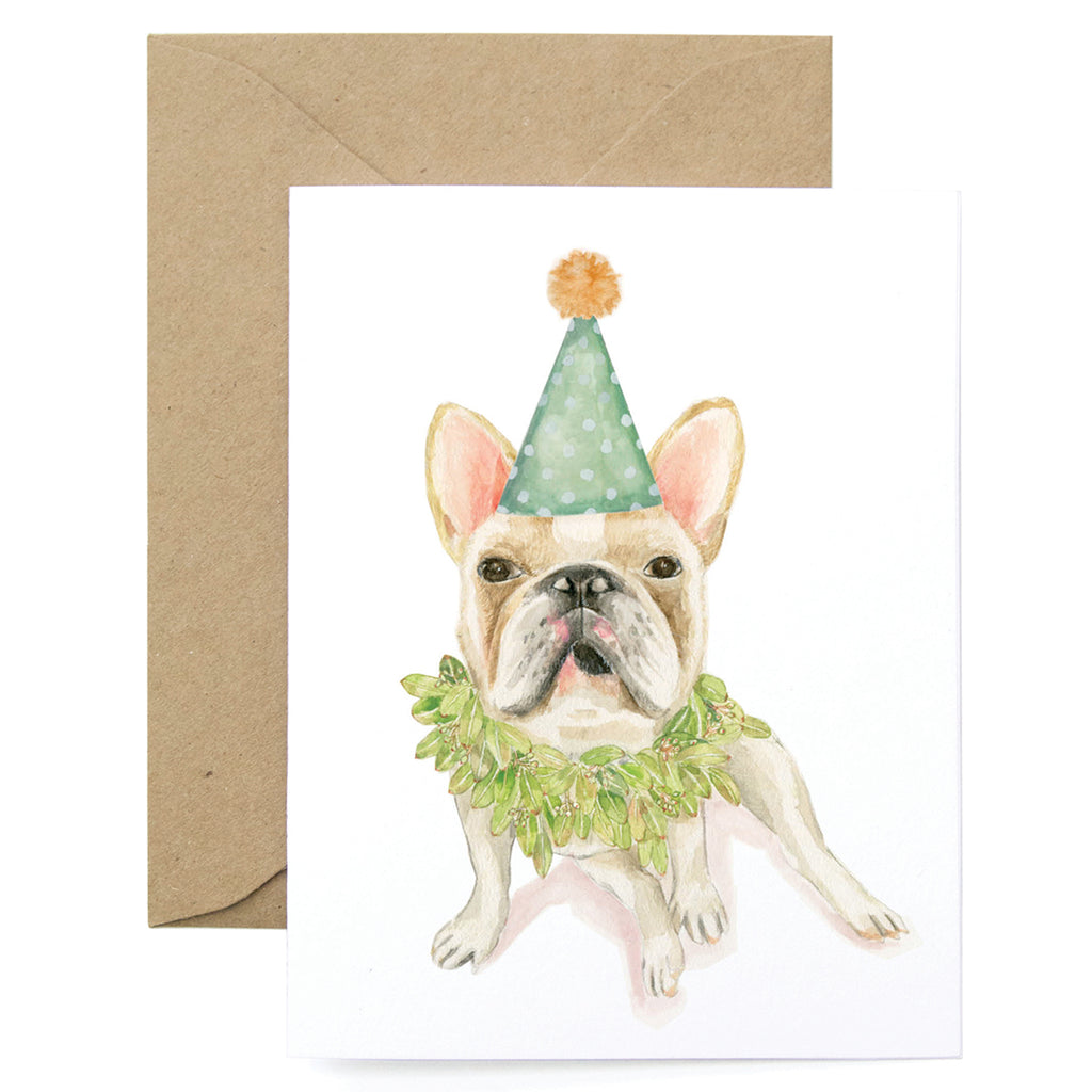 Birthday Bulldog Card