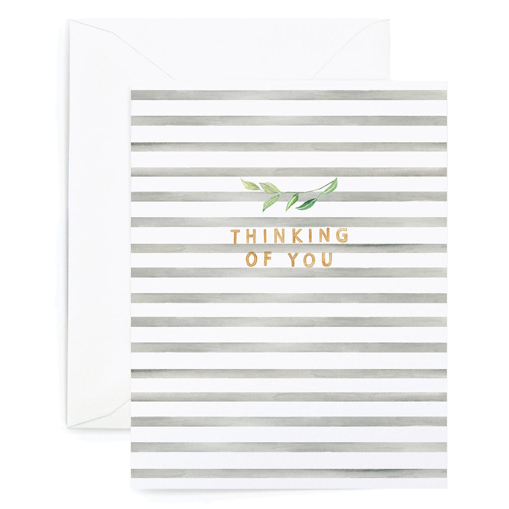 Thinking of You Stripes Card