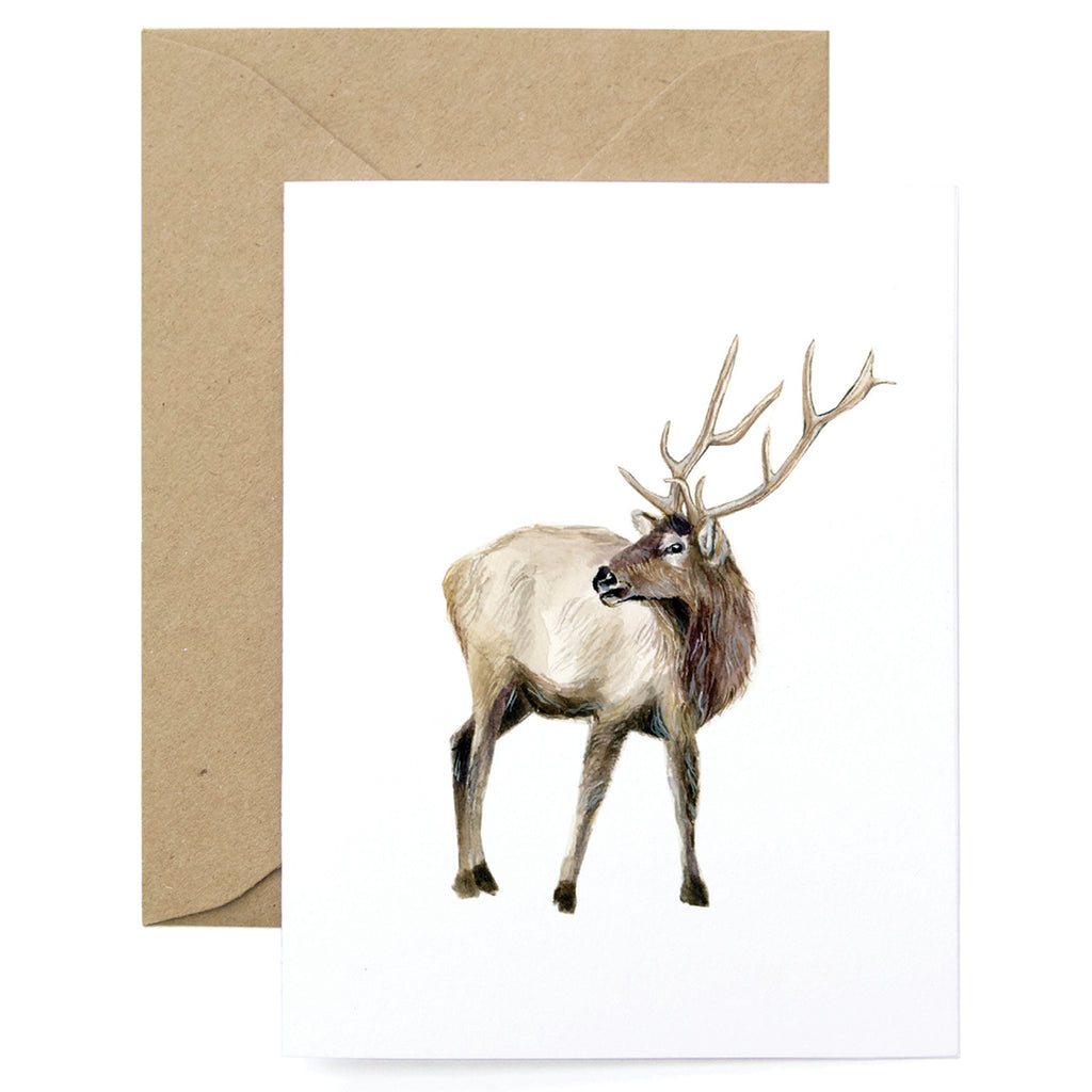 Deer Thanks Card