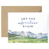 Let The Adventure Begin Card