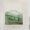 Green Mountain Art Print