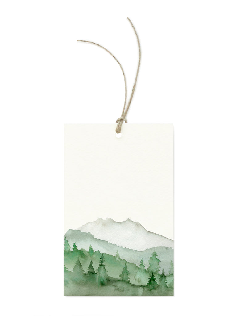 Mountain Gift Tags