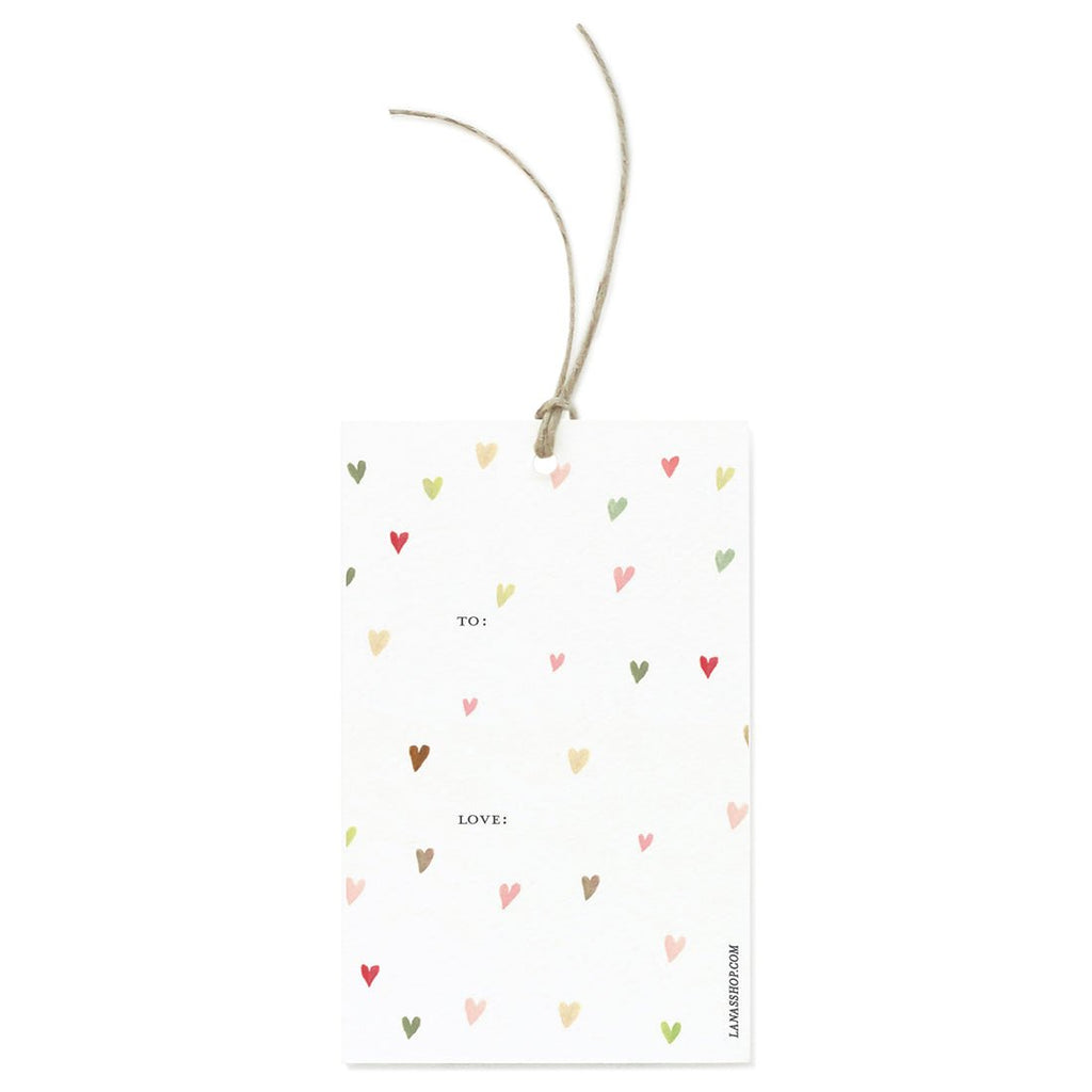 Hearts Gift Tag Set