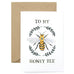 Honey Bee Card