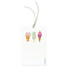 Ice Cream Cone Gift Tag Set