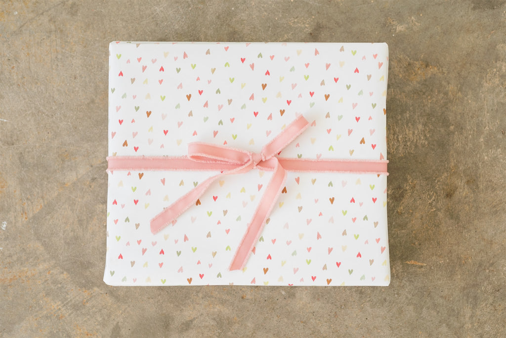 Mini Hearts Gift Wrap