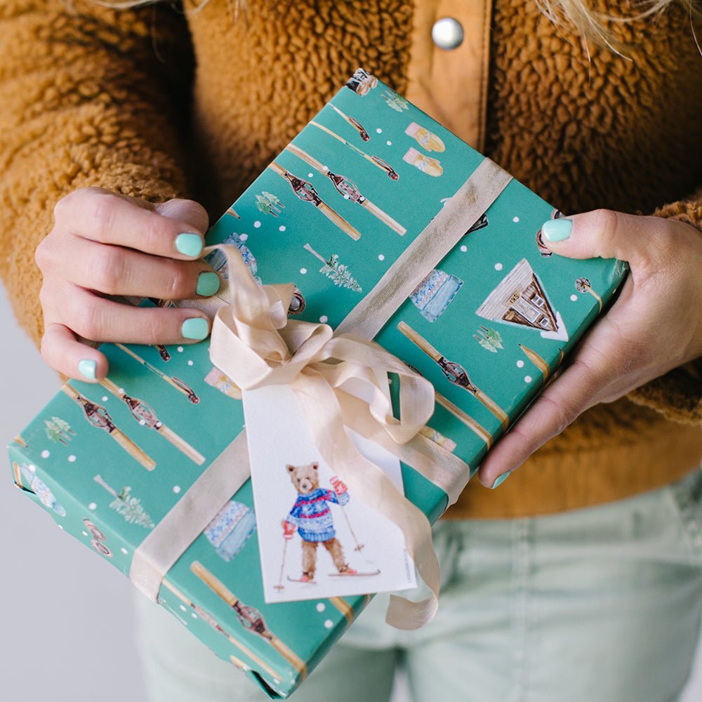 Limited Edition Vintage Winter Gear Gift Wrap