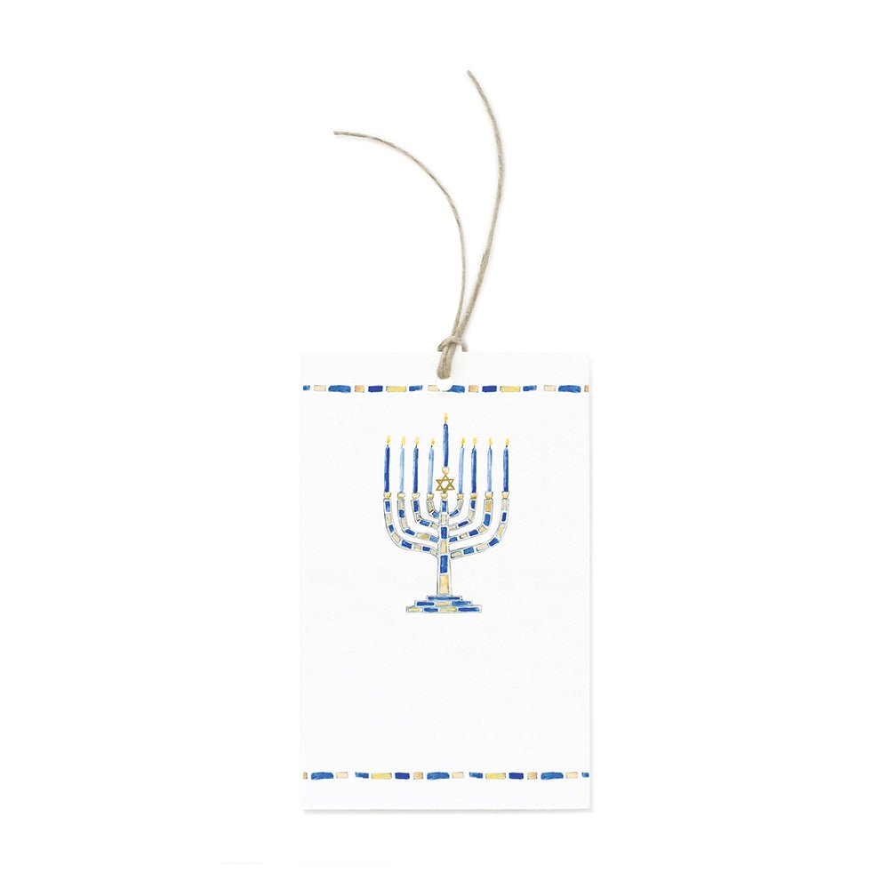Menorah Gift Tags