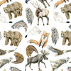 Mountain Animals Gift Wrap