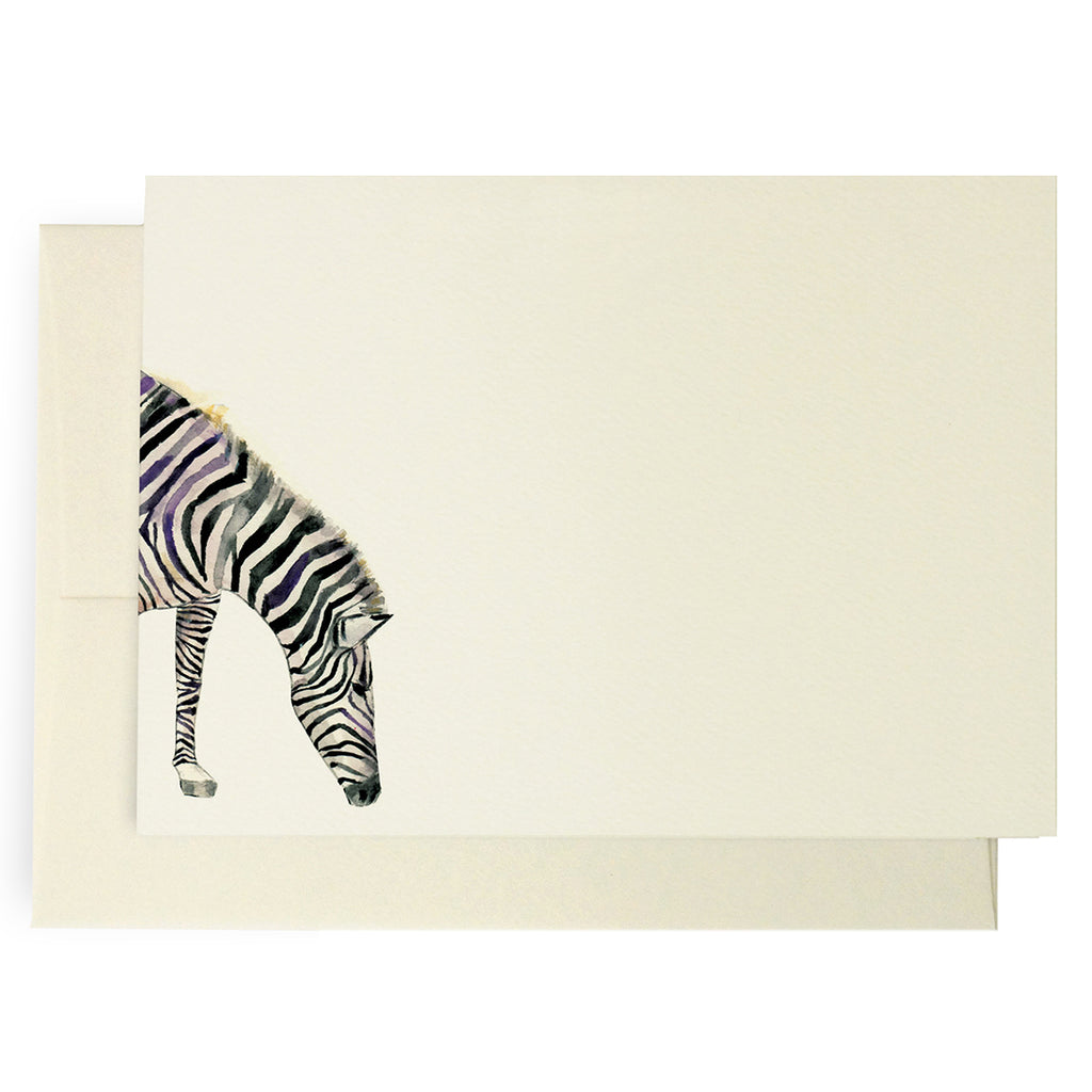 Safari Zebra Note Cards