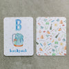 Packadoo Alphabet Cards for Kids: Camping Edition