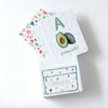 Packadoo Alphabet Cards for Kids: Foodie Edition