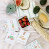 Packadoo Alphabet Cards for Kids: Foodie Edition