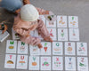 Packadoo Alphabet Cards for Kids: Foodie Edition