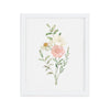 Ruffly Floral Art Print