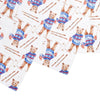 Ski Bear Gift Wrap