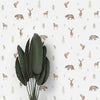 Woodland Nursery Wallpaper in Neutrals